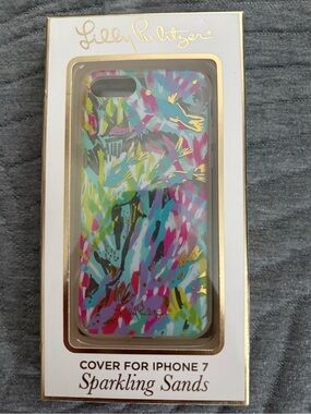 Lilly Pulitzer Sparkling Sands iPhone 7 Case — Turquoise, Pink & Yellow